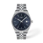 Reloj Tissot Ballade T1564101104100 40mm Esfera Azul Caja Acero Inoxidable Correa Acero