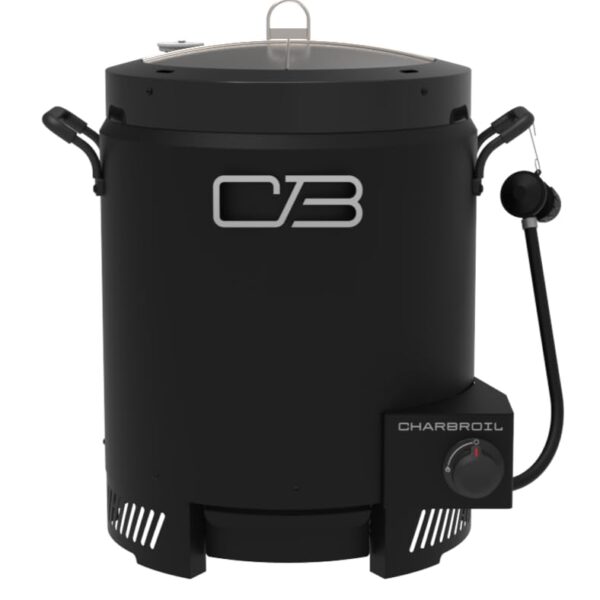 Freidora de Pavo sin Aceite Charbroil The Big Easy Modelo 24102165 Cocina de Propano Negro Capacidad 16 Libras