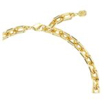 Collar Swarovski Idyllia Modelo 5709030 Multicolor Acabado Tono Dorado Flor Cristales