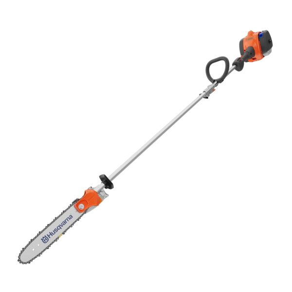 Sierra de Poste de Gas Husqvarna 122LKP 21.7cc Alcance 12 Pies Corta Hasta 8 Pulgadas Cadena X-CUT