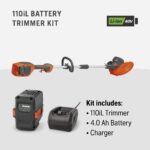 Desbrozadora Cortasetos Inalámbrica Husqvarna 110iL FLXi Naranja con Batería de 4 Ah y Cargador