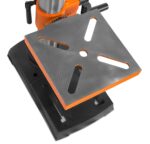 WEN Prensa de taladro de sobremesa de 10 pulgadas, motor de velocidad variable de 6.2 amperios con construcción de hierr
