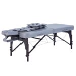 Mesa de Masaje Master Massage Bristol Airwave 10702MM Portátil con Bolsas de Aire Gris Paloma