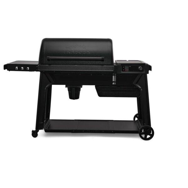 Parrilla Eléctrica de Pellets Traeger Woodridge Pro TFB97JLH 970 Pulgadas Cuadradas Negro con Sensor Digital de Pellets