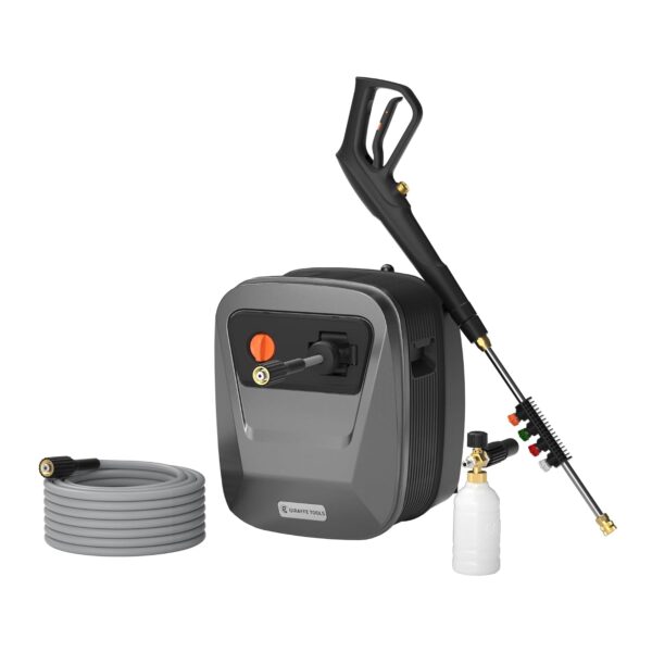 Lavadora a presión Giraffe Tools Grandfalls G20 Pro P115-G20A 2500 PSI 2.2 GPM manguera 65 pies montada en pared