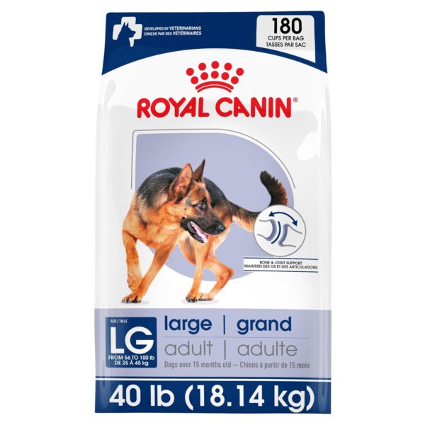 Alimento Seco Royal Canin Size Health Nutrition Perro Adulto Raza Grande Sabor Pollo Bolsa 40 Libras