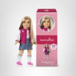 Muñeca American Girl Truly Me JFB46 18 pulgadas ojos marrones cabello rubio lacio piel clara a media
