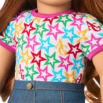 Muñeca American Girl Truly Me JFG99 18 pulgadas ojos verdes cabello rojo ondulado piel clara a mediana