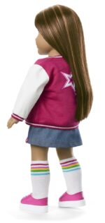 Muñeca American Girl Truly Me JFH11 18 pulgadas cabello castaño oscuro ojos marrones piel bronceada