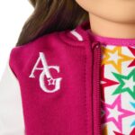 Muñeca American Girl Truly Me JFH13 18 Pulgadas Ojos Azul Oscuro Pelo Castaño Largo Ondulado