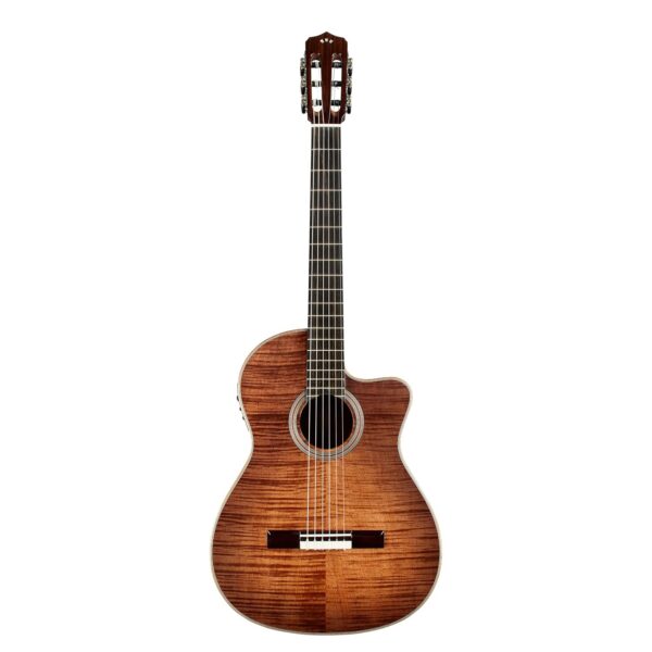 Cordoba Fusion 12 Nylon Guitarra Canela Burst