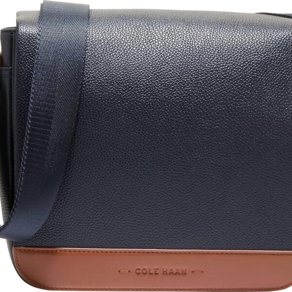 Bolsa Mensajero Cole Haan Triboro Small F12690 Cuero Blazer Marino