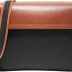 Bolso Messenger Cole Haan Judson F12594 Lona Negro Nuevo Bronceado Británico para Laptop 16 pulgadas