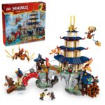 LEGO NINJAGO Templo del Torneo de la Ciudad 71814 Set de Construcción 3489 Piezas