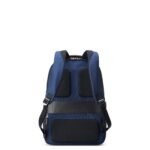 Mochila DELSEY PARIS Wagram para Laptop 15.6 Pulgadas Azul Marino Nailon Balístico con Bloqueo RFID