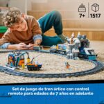 LEGO City Explorers Tren Arctic Polar Express 60470 Control Remoto 1517 Piezas 6 Minifiguras