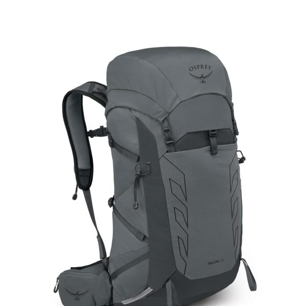 Mochila de Senderismo Osprey Talon 33 33L Gris Fantasma Carbón Oscuro
