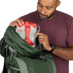 Mochila de Senderismo Osprey Talon 33 33L Gris Fantasma Carbón Oscuro