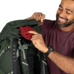 Mochila de Senderismo Osprey Talon 33 33L Gris Fantasma Carbón Oscuro