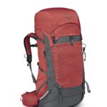 Mochila de Senderismo Osprey Tempest 44L para Mujer Pampas Rojas Gris Carbón Talla Medium Large