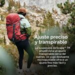 Mochila de Senderismo Osprey Tempest 33L Verde Menta Helada Botánica para Mujer