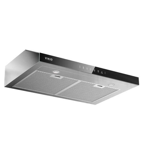 VIKIO HOME Campana extractora para debajo del gabinete de 30 pulgadas, motor centrífugo dual de 900 CFM, ventilación de