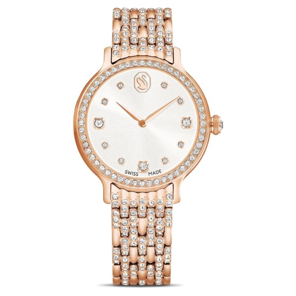 Reloj Swarovski Imber 5713883 Pulsera Acero Inoxidable Tono Oro Rosa 232 Cristales