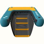 Rampa Inflable de Agua para Perros Retrospec Siesta 6307 Plataforma Flotante Portátil Antideslizante Azul Atlántico Capa