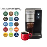 Keurig K-2550 - Cafetera de una sola porción para empresas medianas, plomada, plata/negro