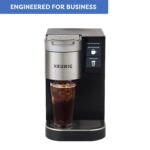 Keurig K-2550 - Cafetera de una sola porción para empresas medianas, plomada, plata/negro