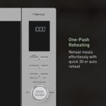 Panasonic HomeChef Combo de Microondas y Freidora de Aire de Mostrador 4 en 1, 20 Preajustes que Ahorran Tiempo + Receta