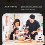 Panasonic HomeChef Combo de Microondas y Freidora de Aire de Mostrador 4 en 1, 20 Preajustes que Ahorran Tiempo + Receta