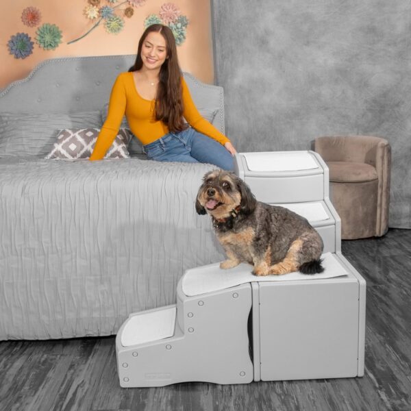 Escalera Pet Gear Easy Step Bed Modelo 9760FO para Gatos y Perros Color Niebla hasta 75 Libras