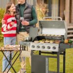 Parrilla de Gas Propano Royal Gourmet GA5406TS 5 Quemadores Quemador Lateral y Quemador de Sellado 64000 BTU Rejillas de