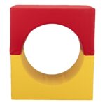 Escalador de Arco Suave School Outfitters SPG-OUN1007 Rojo Amarillo Espuma de Poliuretano 19.5 x 35.5 x 39.5 pulgadas