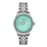 Reloj Tissot Ballade T1562101109100 para Mujer Caja y Pulsera de Acero Inoxidable Esfera Verde Menta 34 mm
