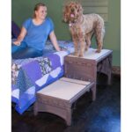 Rampa para Mascotas Pet Gear 9960ES Nogal Plegable Soporta 350 Libras 40 x 16 Pulgadas