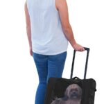 Mochila con Ruedas para Mascotas Pet Gear I-GO2 Plus Traveler 1280ON Ónix Nylon 600 Denier Talla Pequeña