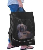 Mochila con Ruedas para Mascotas Pet Gear I-GO2 Plus Traveler 1280ON Ónix Nylon 600 Denier Talla Pequeña