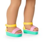 Muñeca American Girl Summer McKinny Girl of the Year 2025 18 pulgadas cabello rubio fresa ojos azules con diario