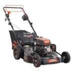 Cortadora de Césped Autopropulsada YARDMAX YG4761 24 Pulgadas 201cc Arranque Eléctrico CVT 6 Velocidades 3 en 1 a Gasoli