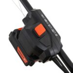Cortadora de Césped Autopropulsada YARDMAX YG4761 24 Pulgadas 201cc Arranque Eléctrico CVT 6 Velocidades 3 en 1 a Gasoli