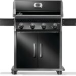 Parrilla a Gas Natural Napoleon Rogue 525 R525NK-2 Negra 4 Quemadores Rejillas de Hierro Fundido