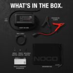 Arrancador NOCO Boost+Air AX65 2000A con Compresor de Aire e Inflador de Neumáticos 67 SLPM