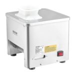VEVOR Máquina cortadora de carne, cortador de carne de 550 W, máquina de corte de carne comercial de 350 lb/h, acero ino