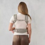 Portabebés Ergobaby Omni Deluxe Malla Suave Oliva 7 a 45 Libras 4 Posiciones