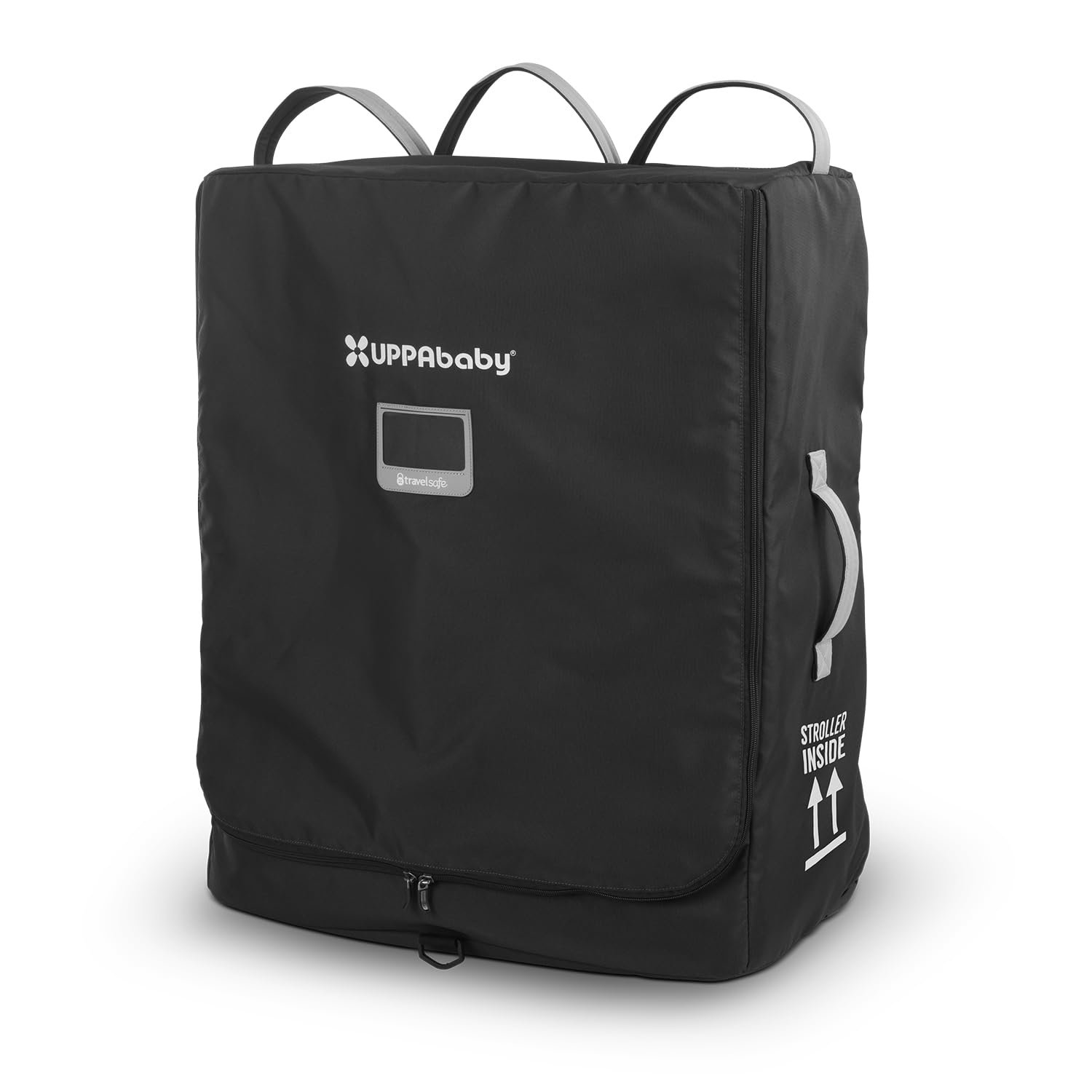 UPPAbaby Bolsa de viaje para cochecito Minu Duo, asas de fácil transporte, ruedas + diseño duradero con protección Trave