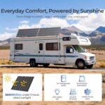 Panel Solar Renogy 320W 24V Monocristalino Tipo N 18BB Conector MC4 Negro