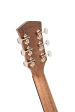 Cort Essence Series ES-GA4 Grand Auditorium Cutaway Acoustic Electric Guitar, Black Top Semi Gloss (GA4BTSG)