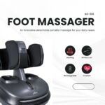 Masajeador de Pies iLiving ILG-928 con Calor Shiatsu y Compresión de Aire Negro